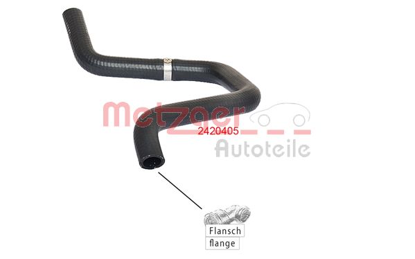 METZGER 2420405 Kühlerschlauch